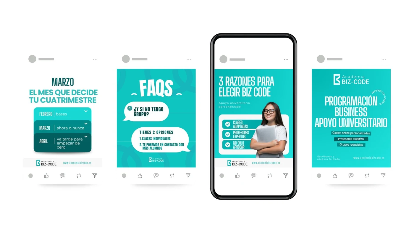 Academia Biz-Code – Redes sociales
