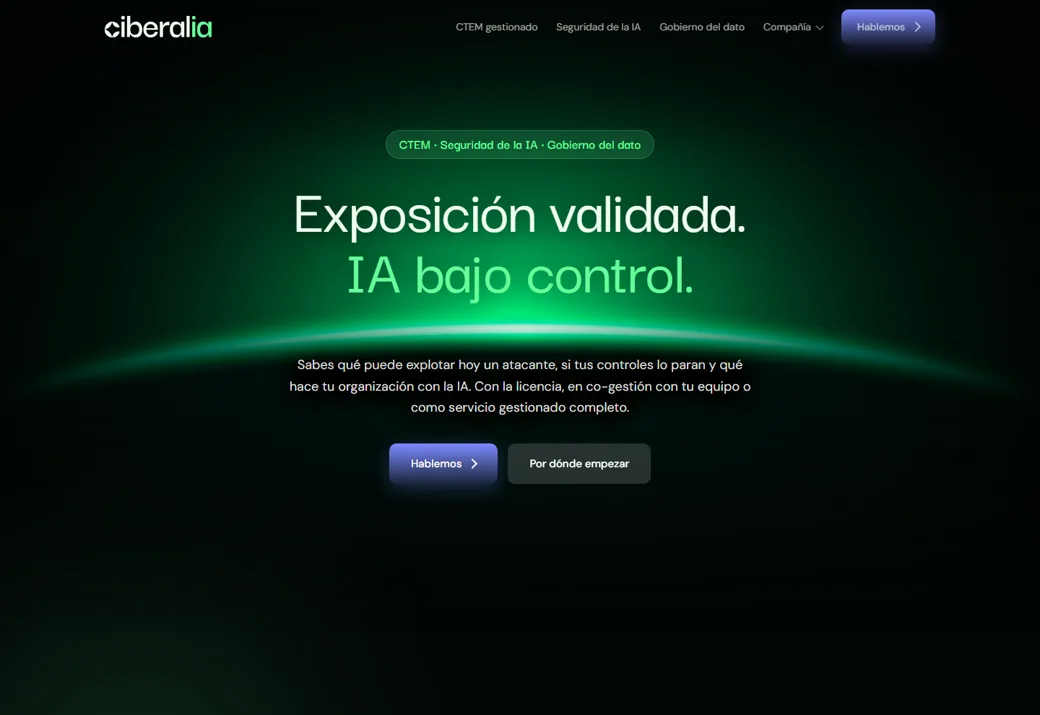 Ciberalia — web de ciberseguridad