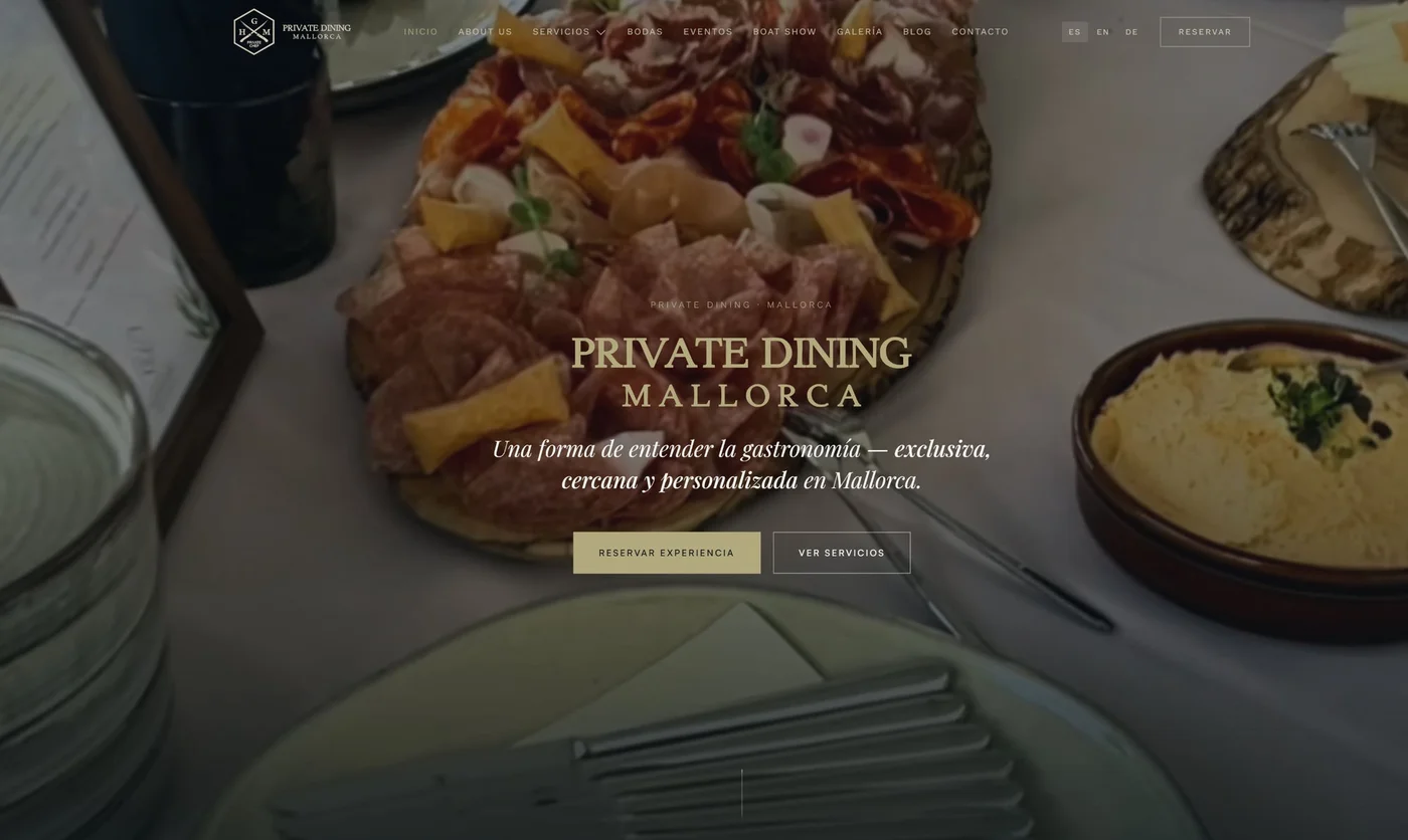 Private Dining Mallorca